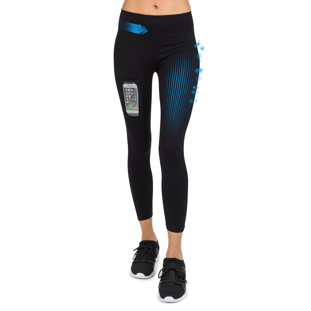 Connected slimming legging black Cellutex for women