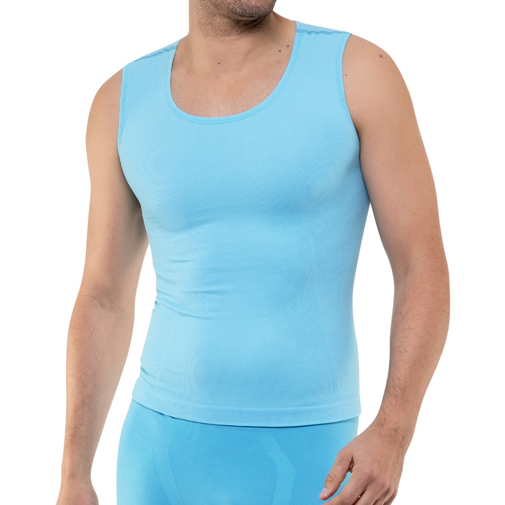 Sculpting and firming CryoShape tank top for men